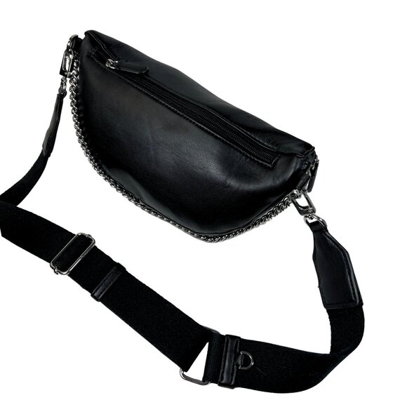 DKNY Astrid Sling Bag Crossbody Black Vegan Leather – Pre-Loved Good - Picture 3 of 7